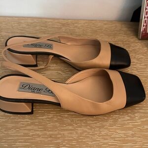 Diane B two-tone sandals
